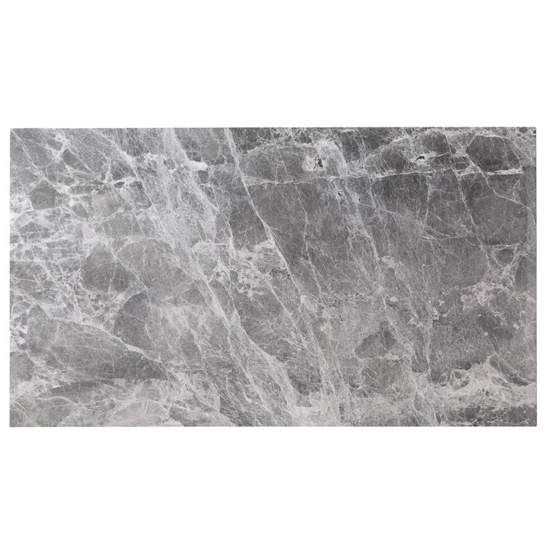 Pemberly Row Contemporary Wood Kitchen Island in White Finish