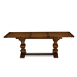Pemberly Row Contemporary Rectangular Wood Dining Table in Walnut