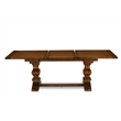 Pemberly Row Contemporary Rectangular Wood Dining Table in Walnut