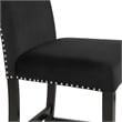 Pemberly Row 5-Piece Faux Marble & Wood Counter Set in Black