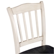 Pemberly Row Dining Chairs - Set of 2 in European Black Ash/Antique White