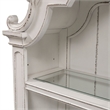 Pemberly Row Contemporary Wood Hutch & Buffet in White Finish