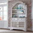 Pemberly Row Wood French & English Dovetail Construction Buffet in White