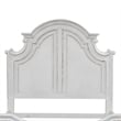 Pemberly Row Contemporary Wood King Panel Headboard in White