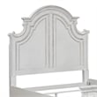 Pemberly Row Contemporary Wood King Panel Headboard in White