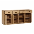 Pemberly Row Handmade Contemporary Accent Natural Oak Buffet
