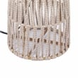 Pemberly Row Handmade Coastal Accent Cream Natural Jute Floor Lamp