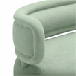 Pemberly Row Handmade Contemporary Accent Mint Green Velvet Sofa