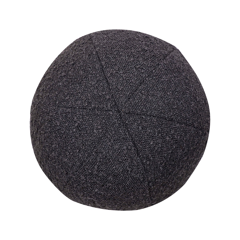 Pemberly Row Transitional Accent Black Finish Boucle 9