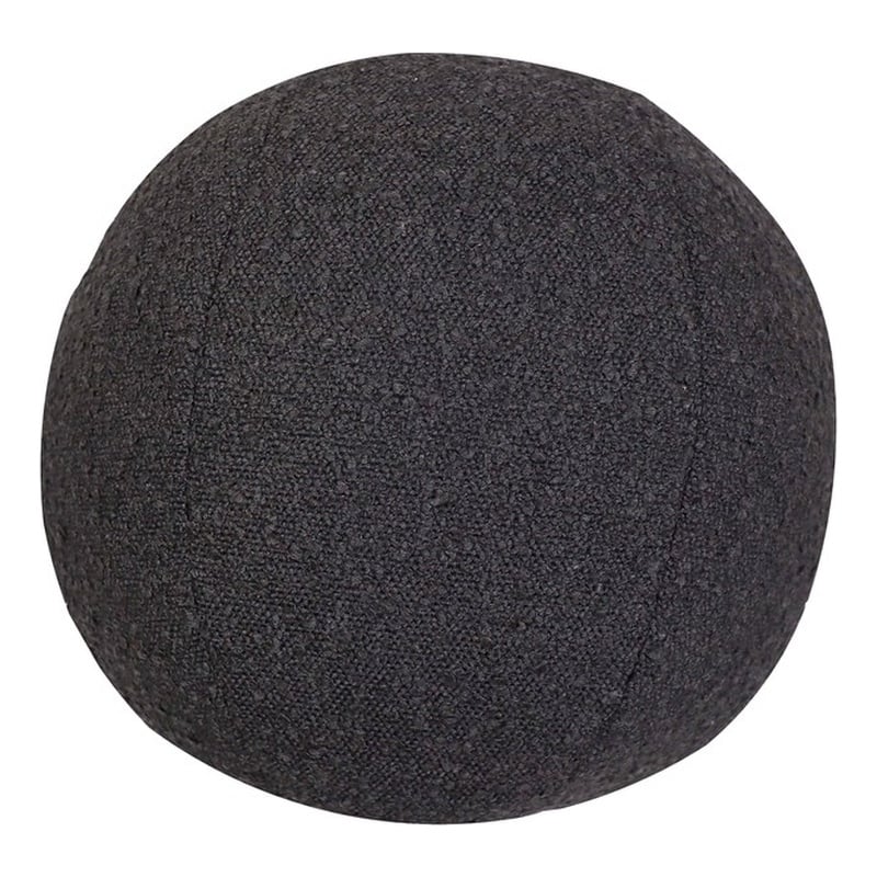Pemberly Row Transitional Accent Black Finish Boucle 9