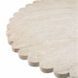 Pemberly Row Washed Travertine Finish Indoor / Outdoor 54