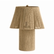 Pemberly Row Handmade Transitional Accent Natural Jute Table Lamp