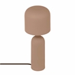 Pemberly Row Contemporary Accent Terracotta Metal Table Lamp