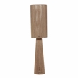 Pemberly Row Contemporary Accent Natural Jute 2-Bulb Floor Lamp