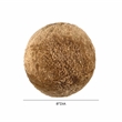 Pemberly Row Contemporary Brown Genuine Sheepskin 8