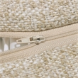 Pemberly Row Contemporary Accent Rust Orange Boucle Accent Cushion