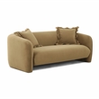 Pemberly Row Transitional Accent Performance Velvet Loveseat