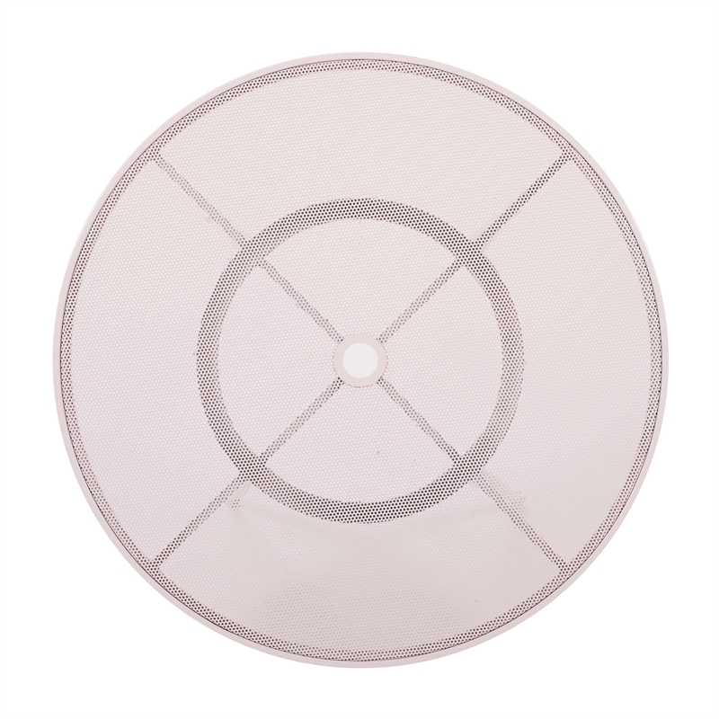 Pemberly Row Contemporary Pink Wrought Iron Outdoor Cafe Table