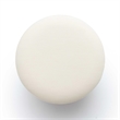 Pemberly Row Contemporary Accent Cream Upcycled Fabric Ottoman