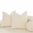 Pemberly Row Upholstered Contemporary Accent Cream Boucle Modular Sofa
