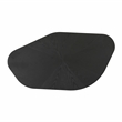 Pemberly Row Contemporary Accent Black Ash Finish Low Coffee Table