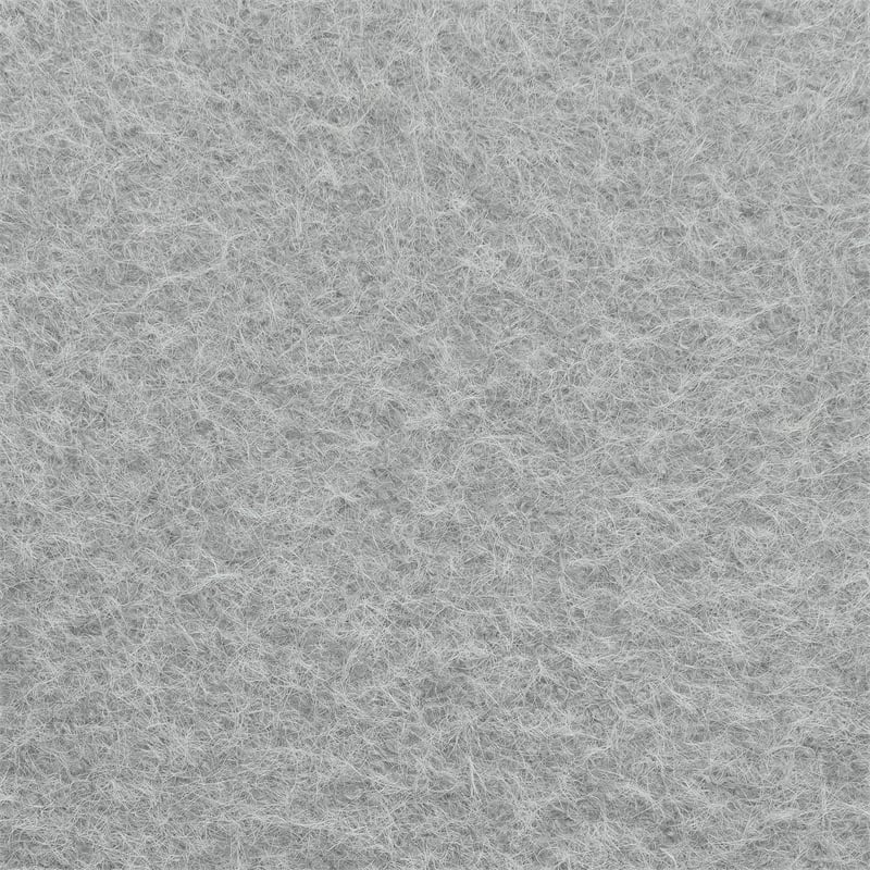 Pemberly Row Contemporary Accent Stone Gray Loose Mohair Ottoman