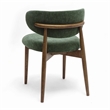 Pemberly Row Forest Green Performance Textured Velvet Dining Chair