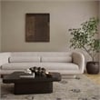 Pemberly Row Contemporary Accent Black Finish Large Coffee Table