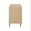 Pemberly Row Contemporary Accent Washed Natural Ash Sideboard