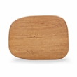 Pemberly Row Contemporary Wood Grain Pattern Indoor/Outdoor Coffee Table