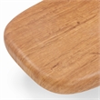 Pemberly Row Contemporary Wood Grain Pattern Indoor/Outdoor Coffee Table