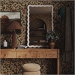 Pemberly Row Contemporary Accent Chocolate Brown Velvet Table Lamp