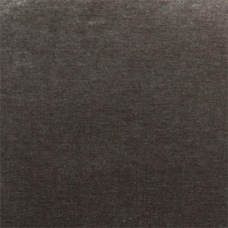 Pemberly Row Contemporary Chocolate Brown Upcycled Fabric Swivel Chair