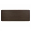 Pemberly Row Contemporary Accent Dark Brown Oak Dining Table