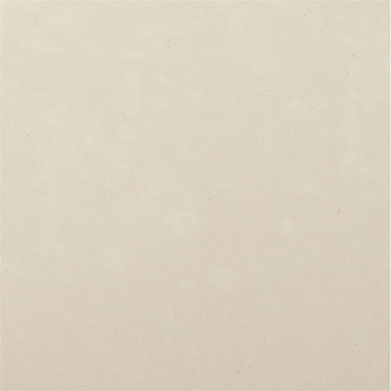 Pemberly Row Contemporary Cream Performance Vegan Leather Dining Chair