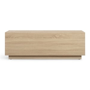 Pemberly Row Contemporary Coffee Table in Faux Wood Coffee Table