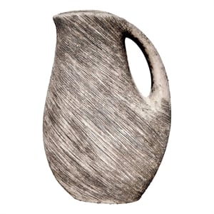 Pemberly Row Contemporary Accent Handmade Earthenware Water Can Vase