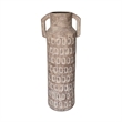 Pemberly Row Contemporary Accent Earthenware Diode Flower Vase