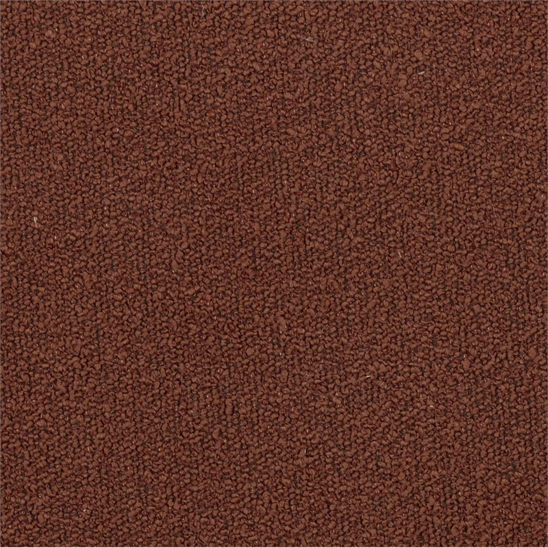 Pemberly Row Maroon Performance Boucle Dining Chair - Set of 2