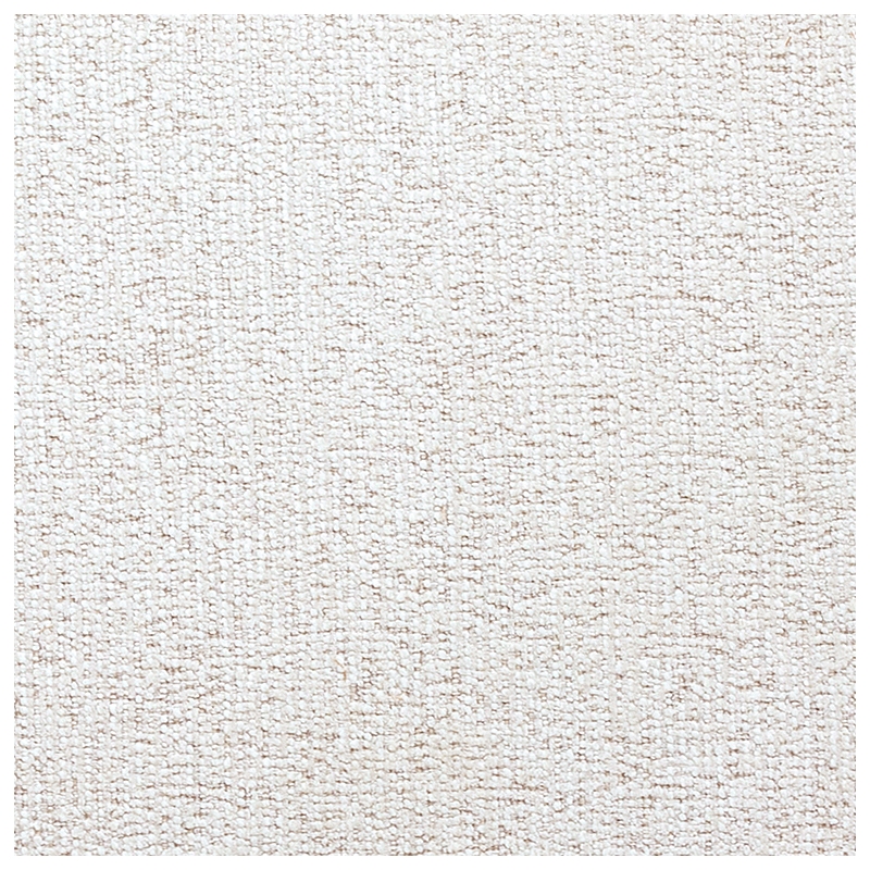 Pemberly Row Contemporary Cream Performance Basketweave Bench