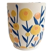 Pemberly Row Contemporary Accent Ceramic Summer Garden Table