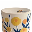 Pemberly Row Contemporary Accent Ceramic Summer Garden Table