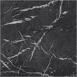Pemberly Row Slab Black Marble Concrete Indoor / Outdoor Side Table