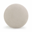 Pemberly Row Contemporary Warm Gray Boucle Upholstered Ottoman