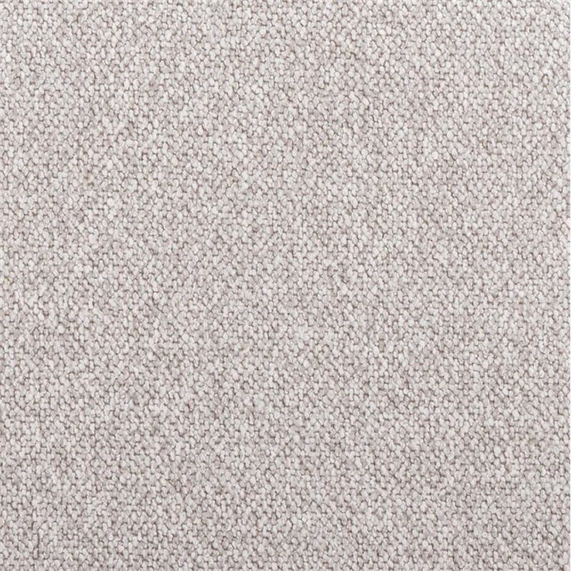 Pemberly Row Contemporary Gray Textured Fabric Swivel Desk Chair