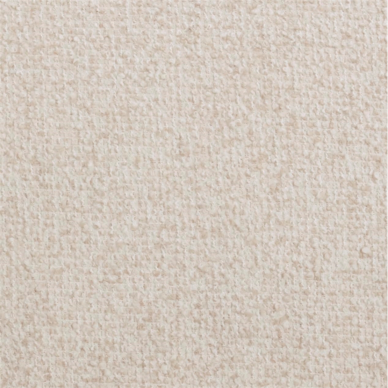 Pemberly Row Contemporary Accent Cream Heavy Texture Accent Chair