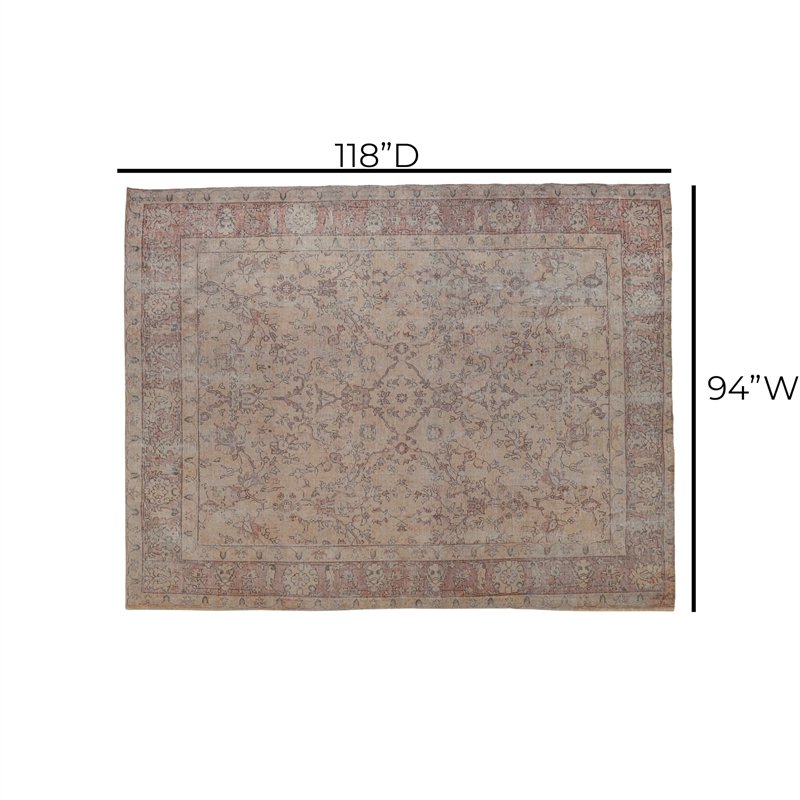 Pemberly Row Contemporary Accent 7'9