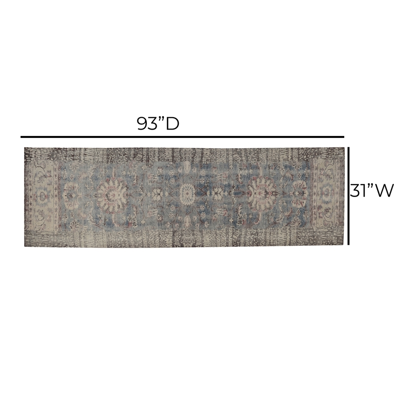 Pemberly Row Contemporary Accent 2'6