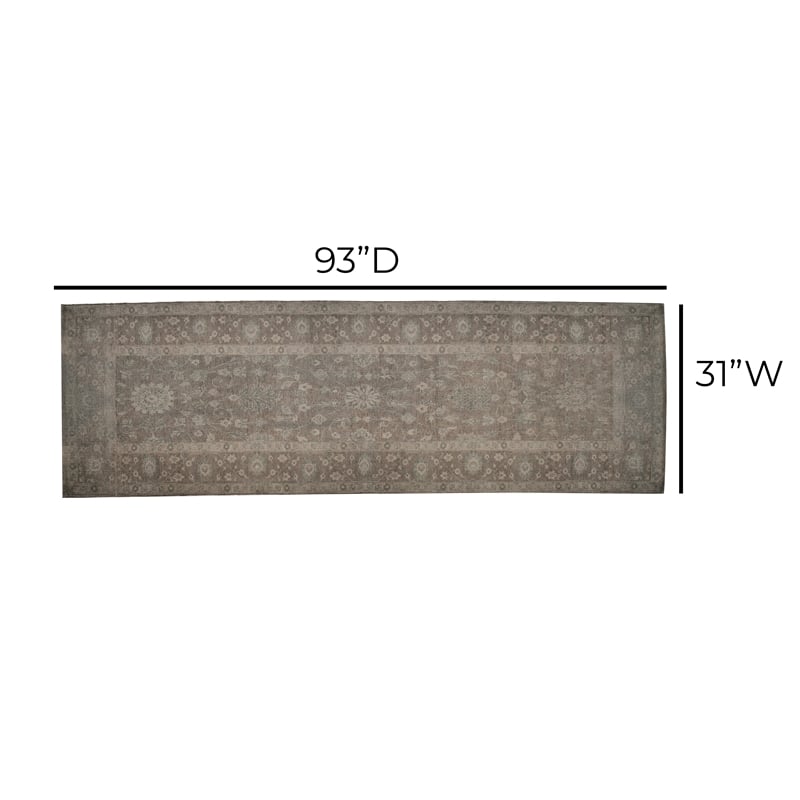 Pemberly Row Contemporary Accent 2'6