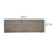 Pemberly Row Contemporary Accent 2'6